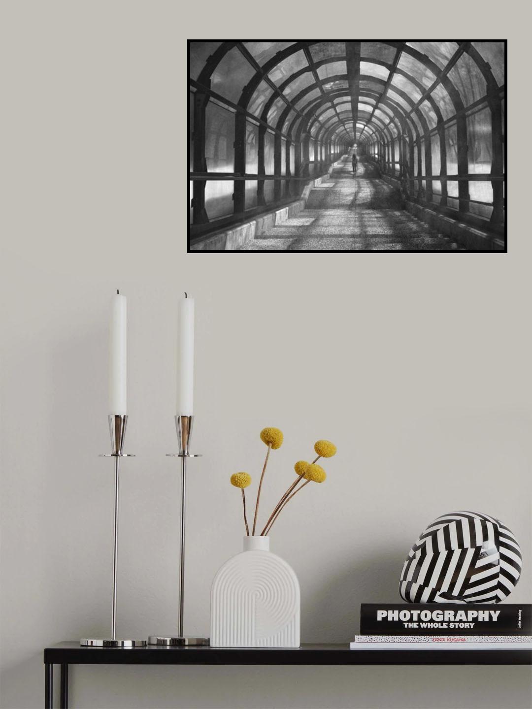 Down to the pale silence Poster och Canvastavla