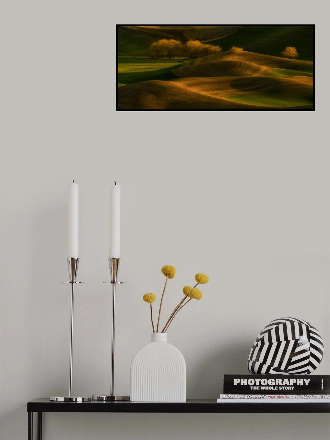 Spring Wheatfield Poster och Canvastavla