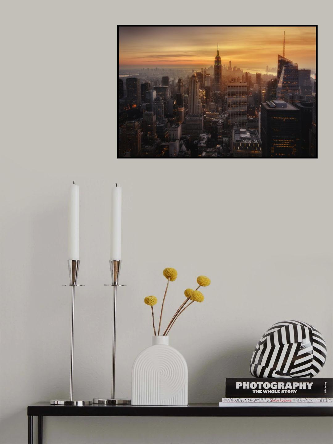 Manhattan's light Poster och Canvastavla