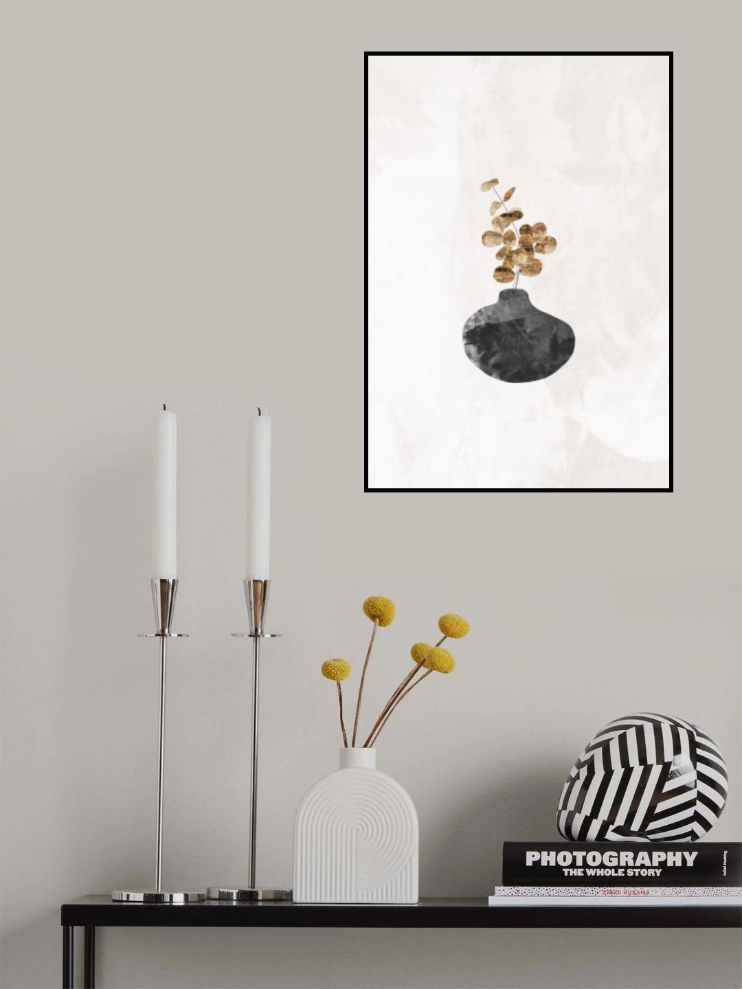 Black and gold house plant 4