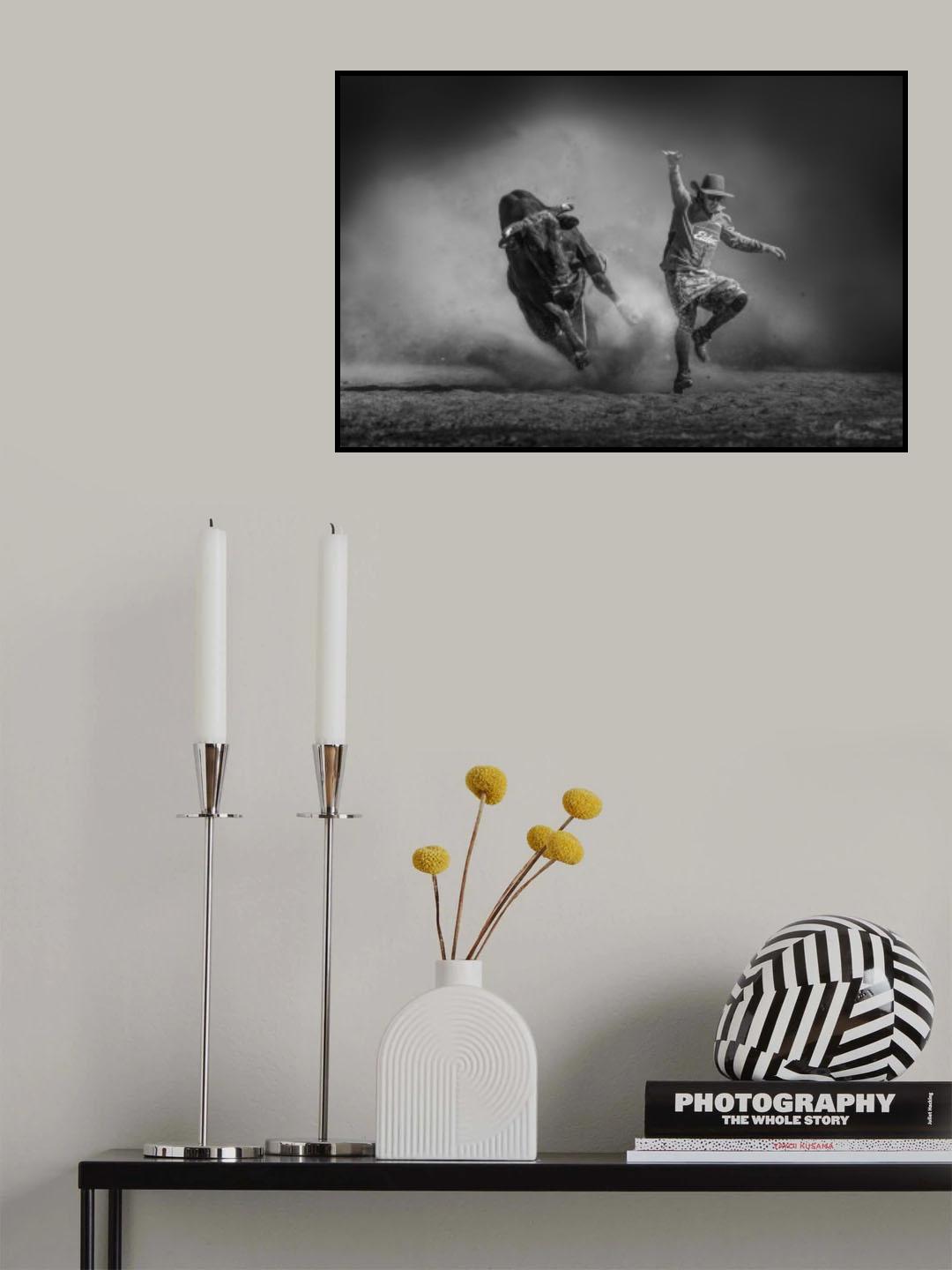 The Danger Poster och Canvastavla