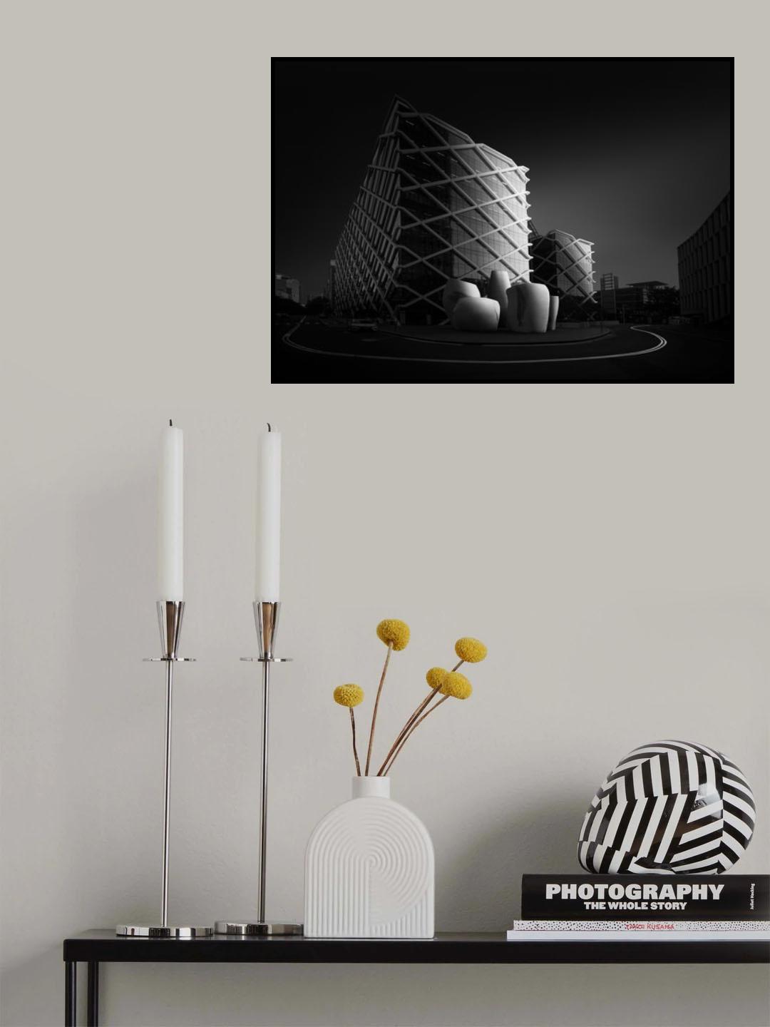 Curves Poster och Canvastavla