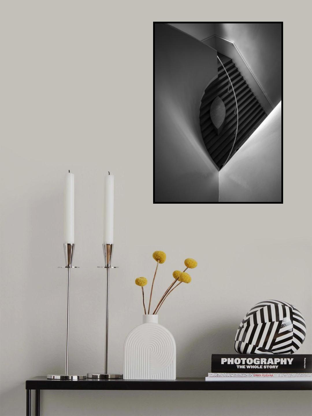 CAM Staircase 2 Poster och Canvastavla