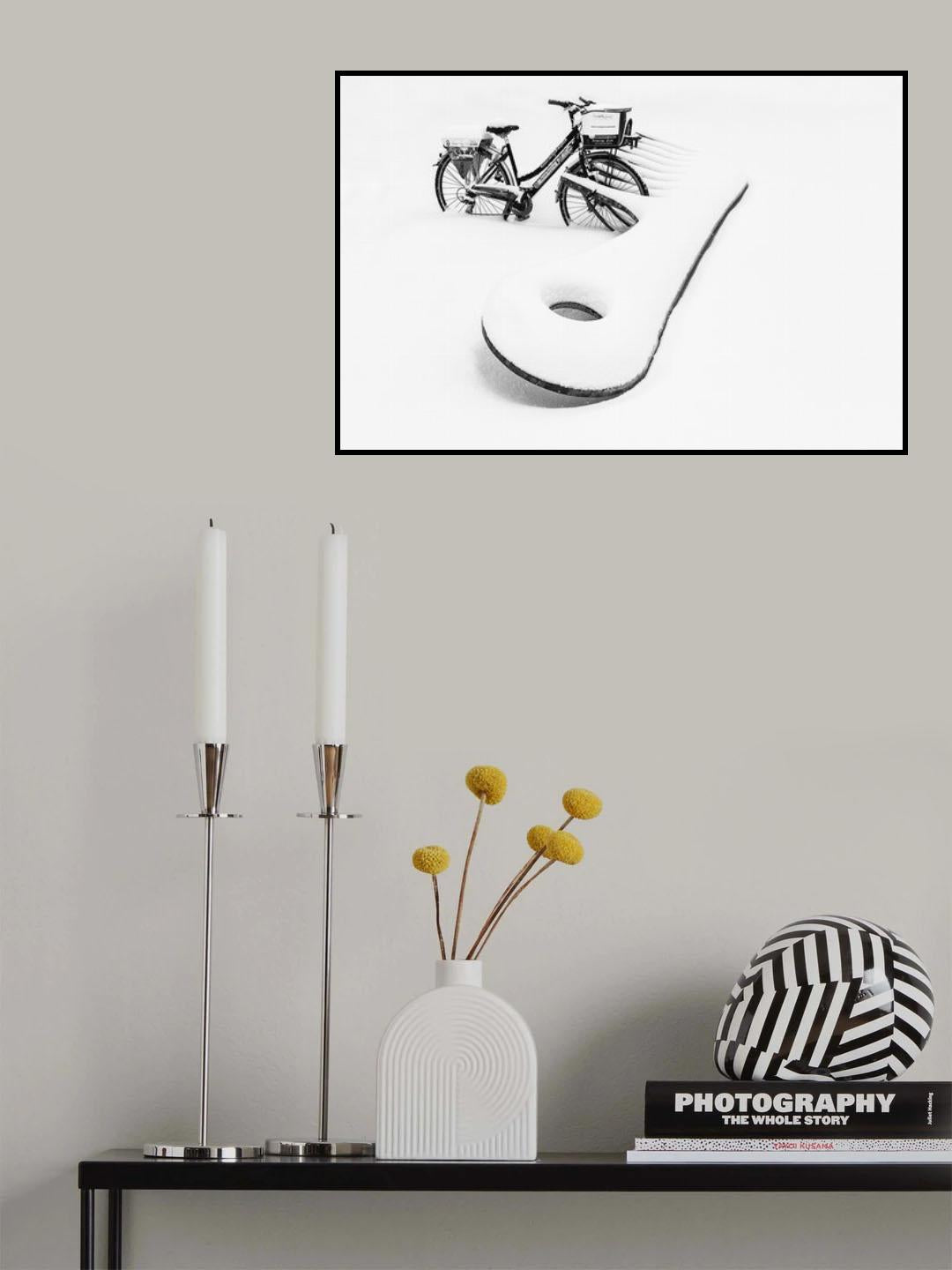 bike&comb Poster och Canvastavla