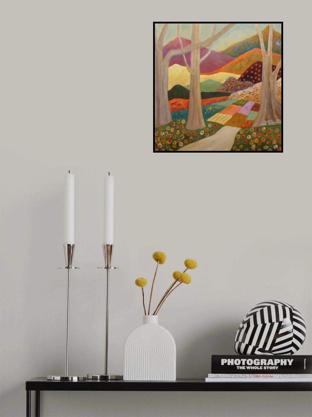 May Autumn Shine Poster och Canvastavla