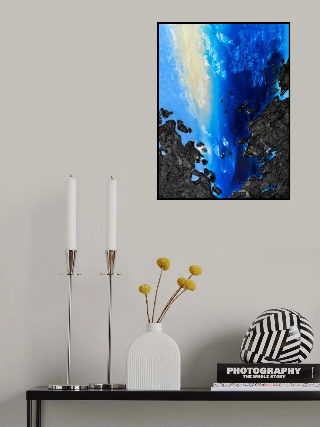 Coastal Waves Ii Poster och Canvastavla