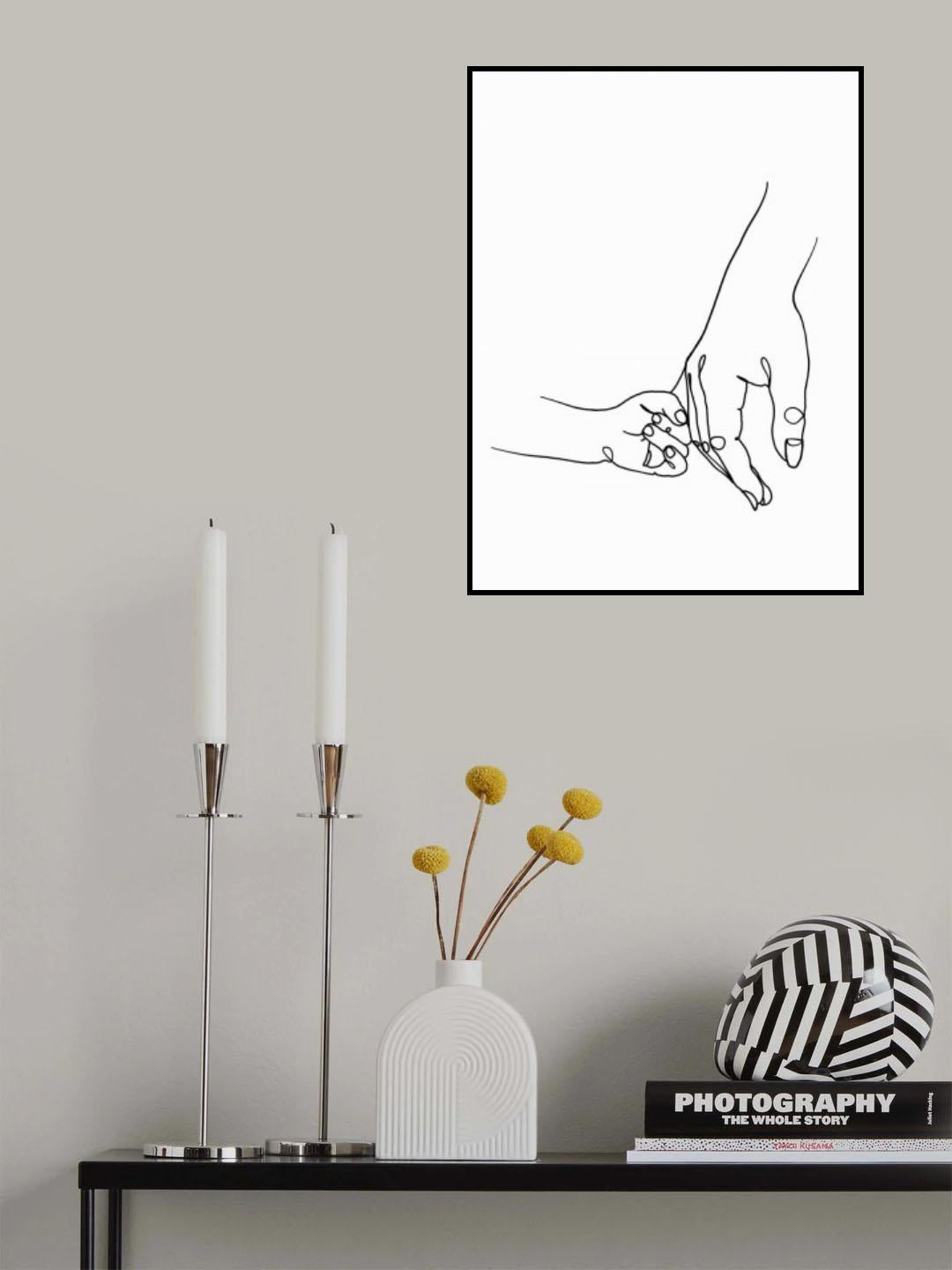 Mother and Daughter Poster och Canvastavla