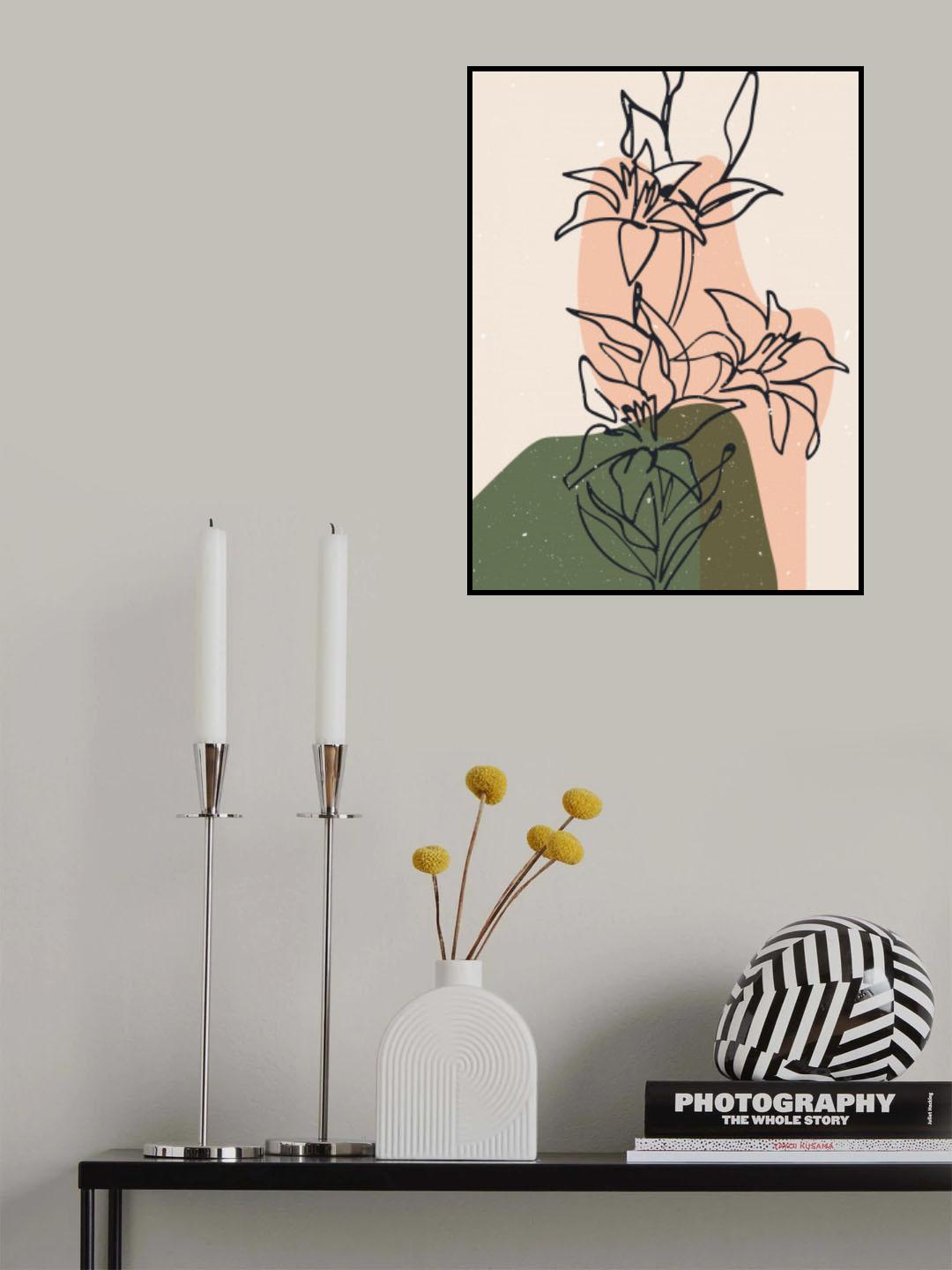 Abstract composition 17 Poster och Canvastavla