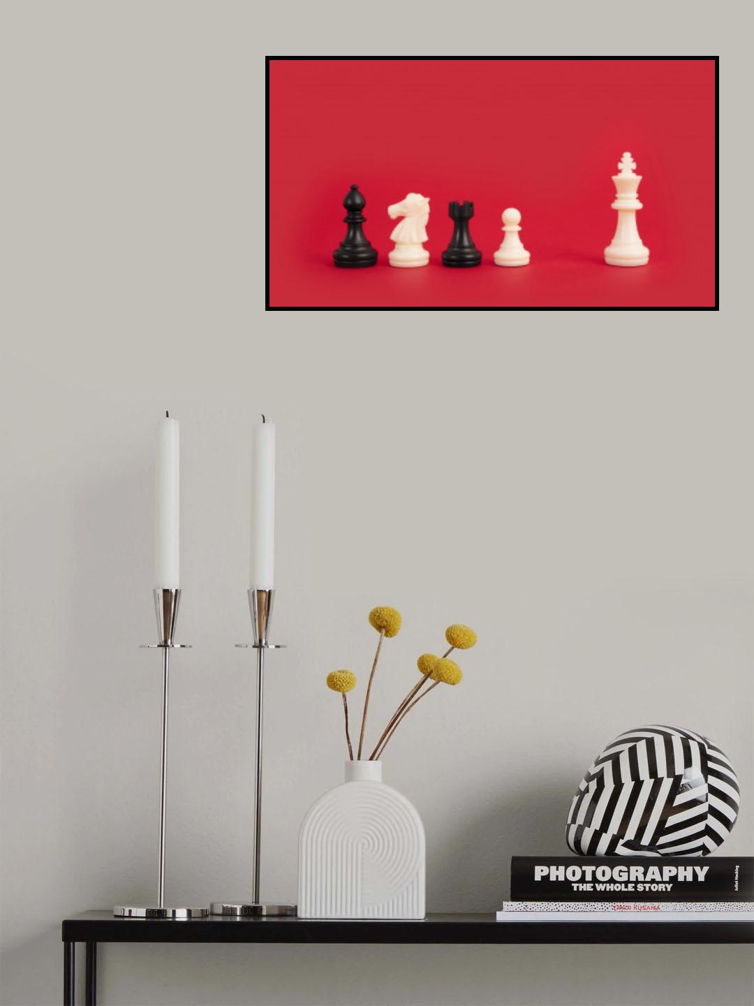 Ajedrez Poster och Canvastavla
