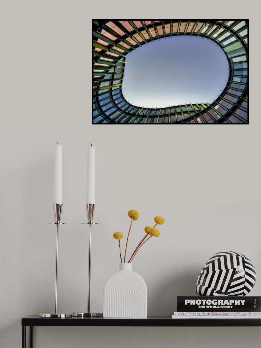 oval Poster och Canvastavla