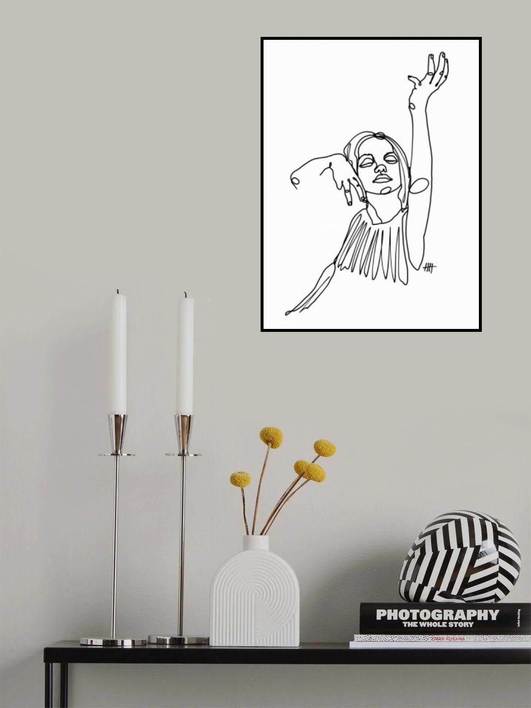Dancing With Myself Poster och Canvastavla