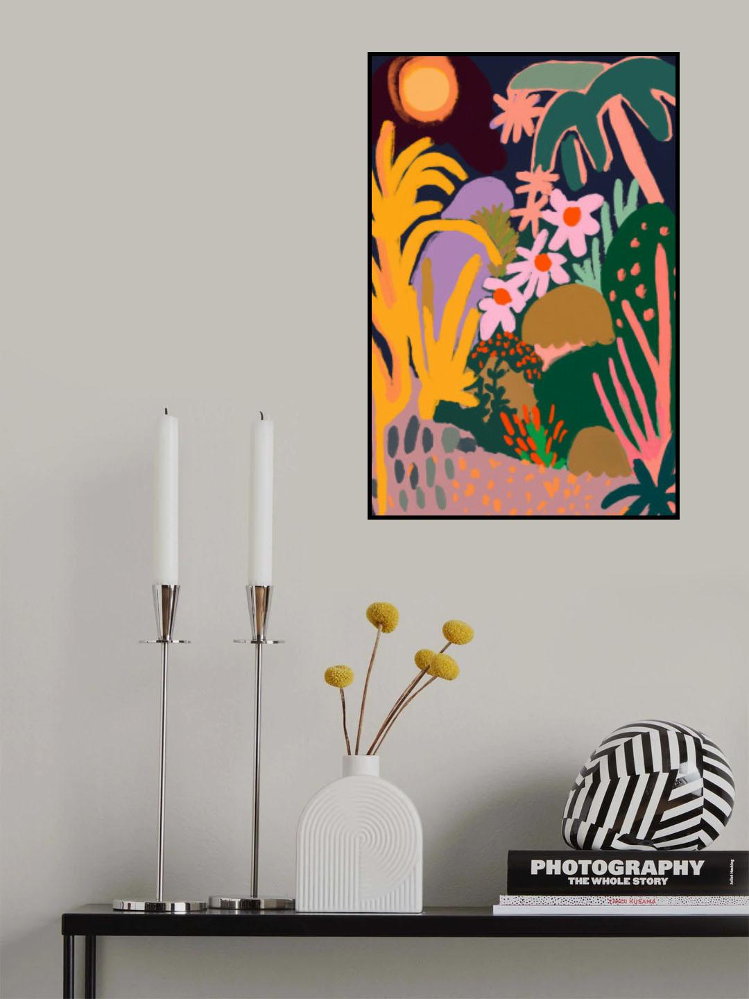 Moon Island Poster och Canvastavla