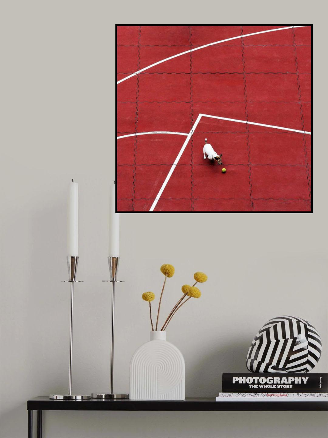 Chasing the ball Poster och Canvastavla