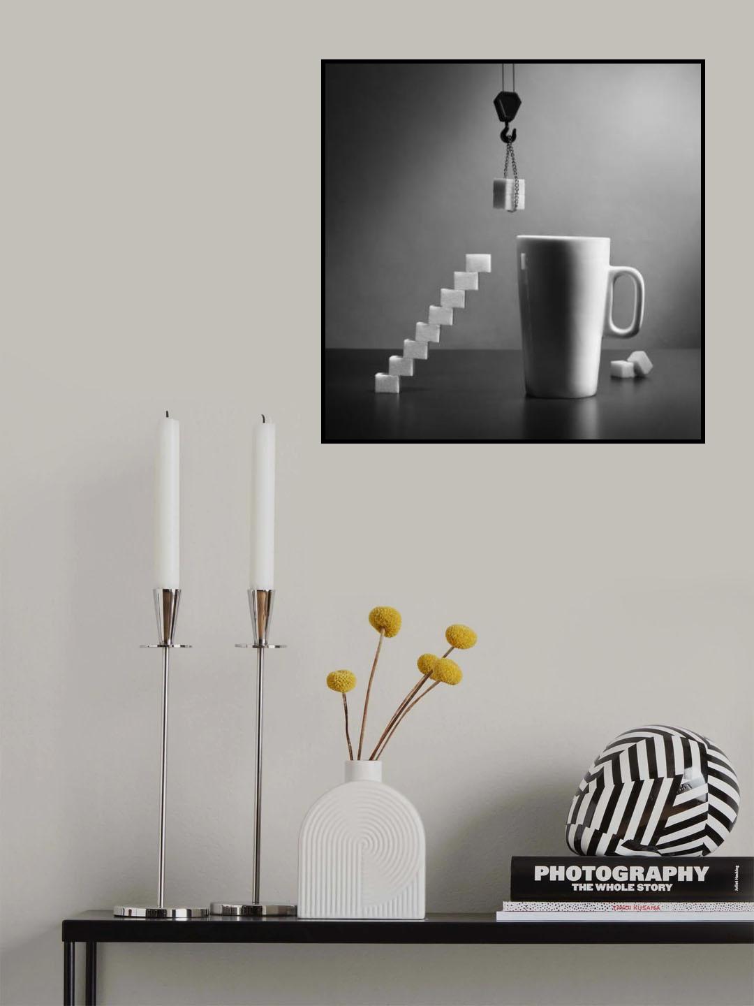 One HUGE cup of coffe please Poster och Canvastavla