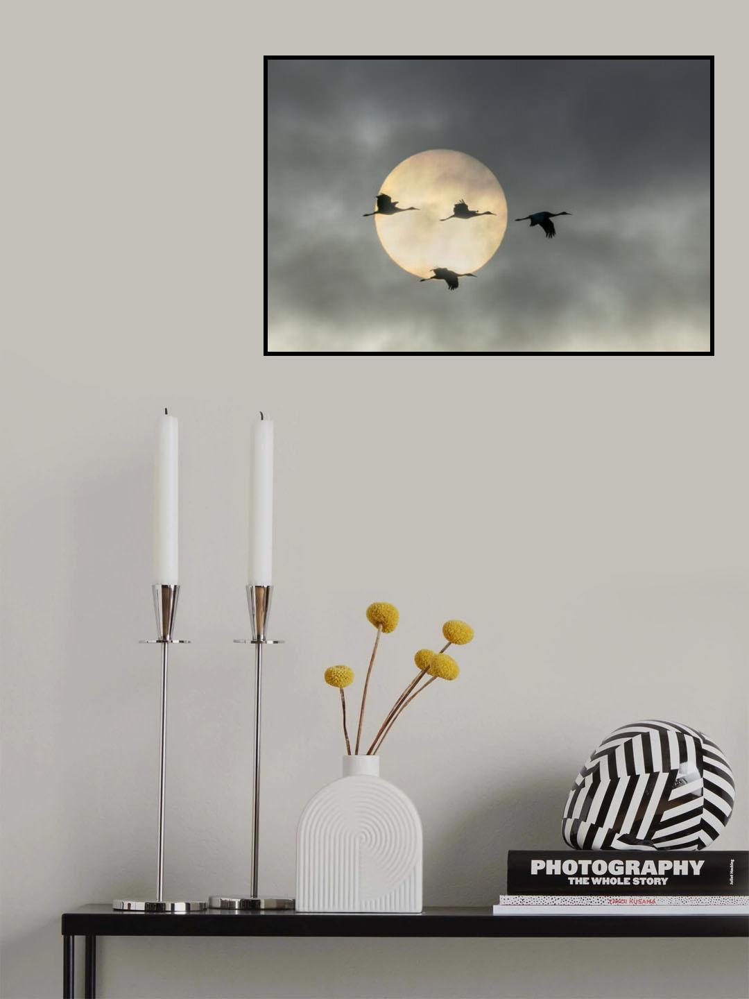 Over the Moon Poster och Canvastavla