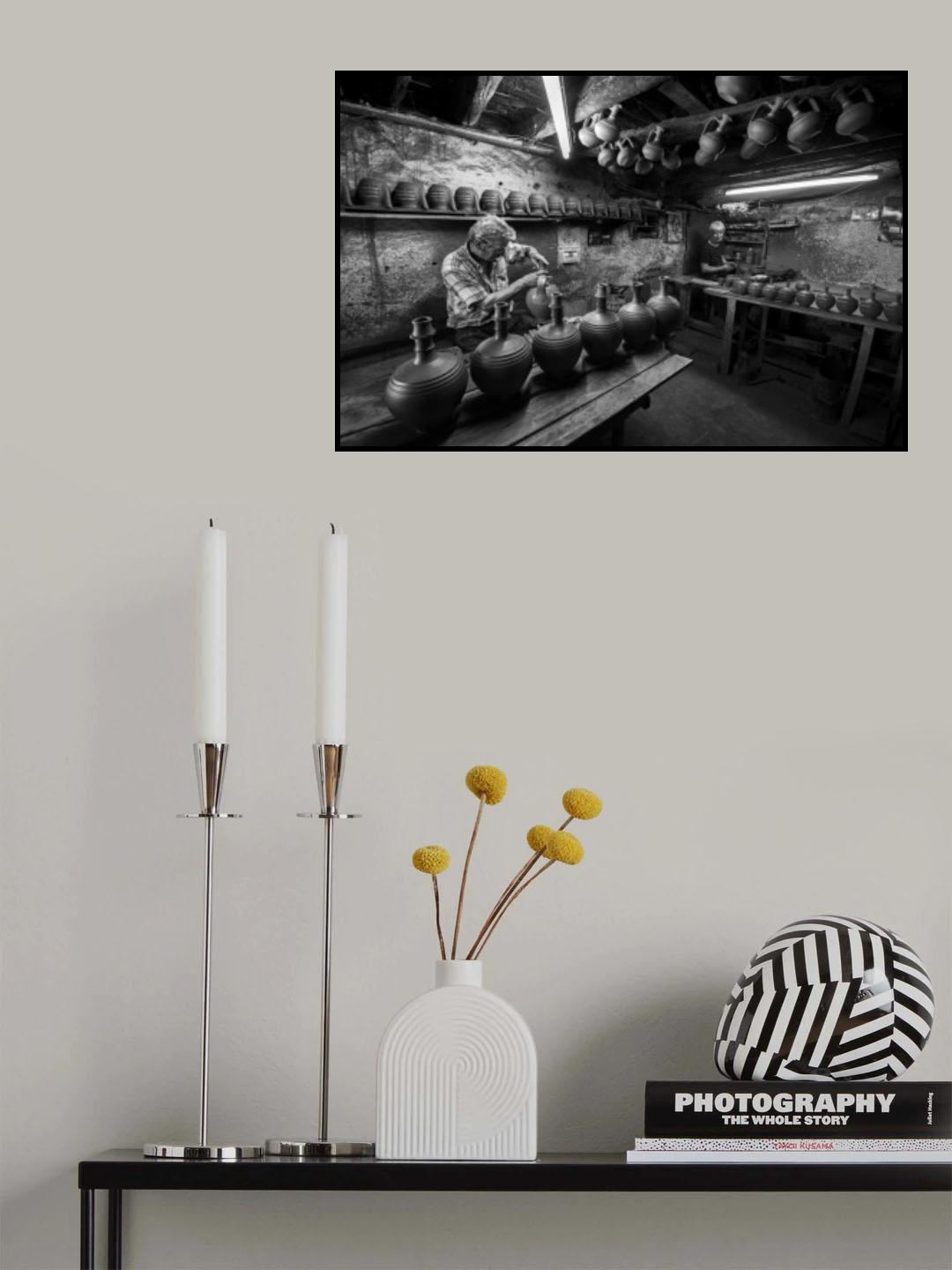 hard works Poster och Canvastavla