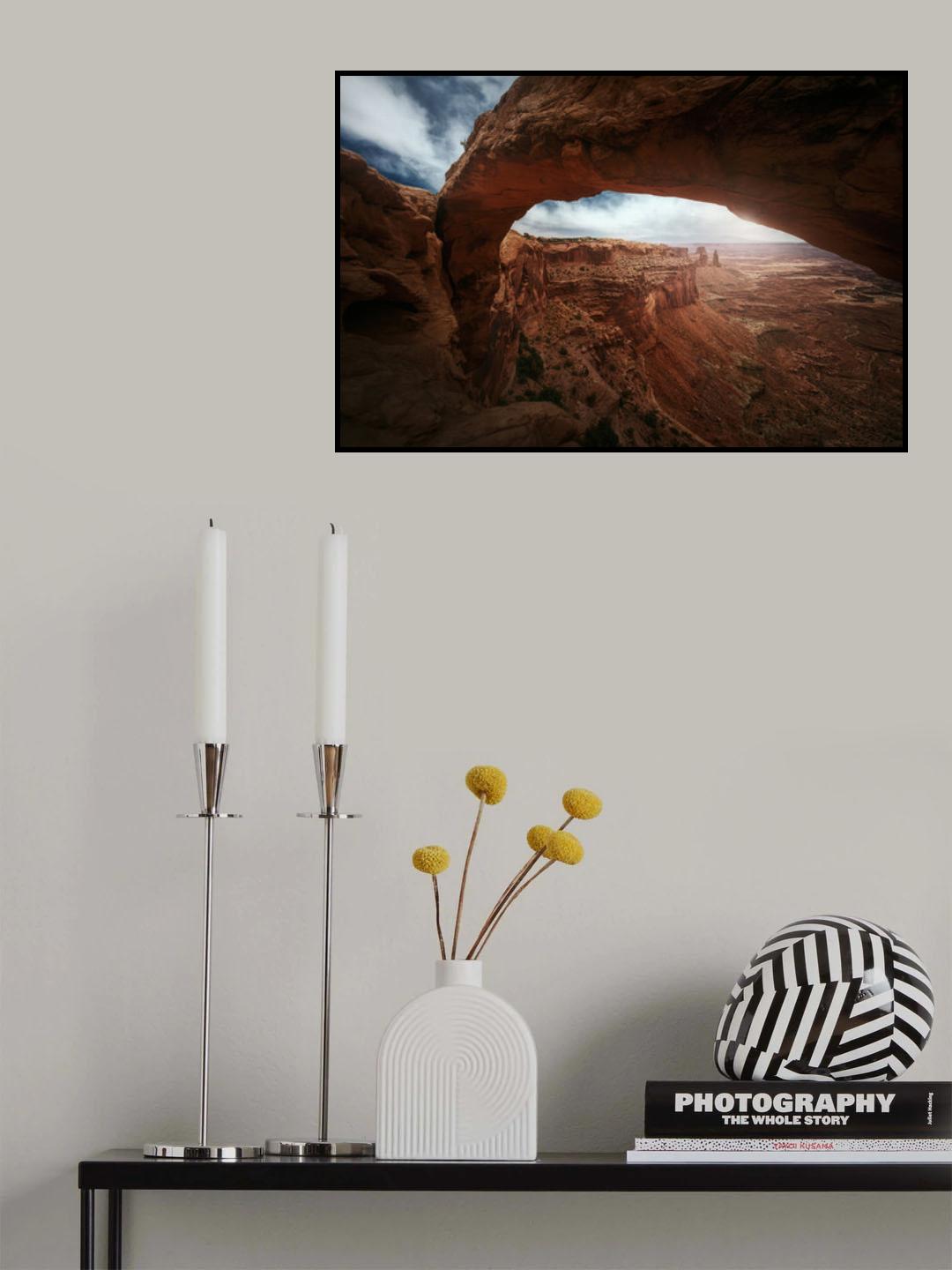 Mesa Arch Poster och Canvastavla
