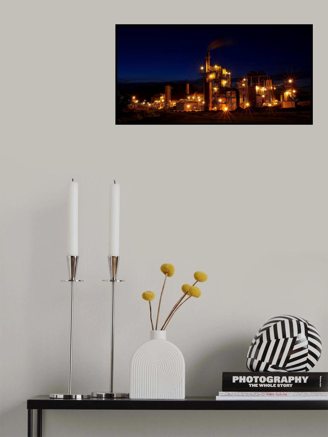 Hard working machinery Poster och Canvastavla