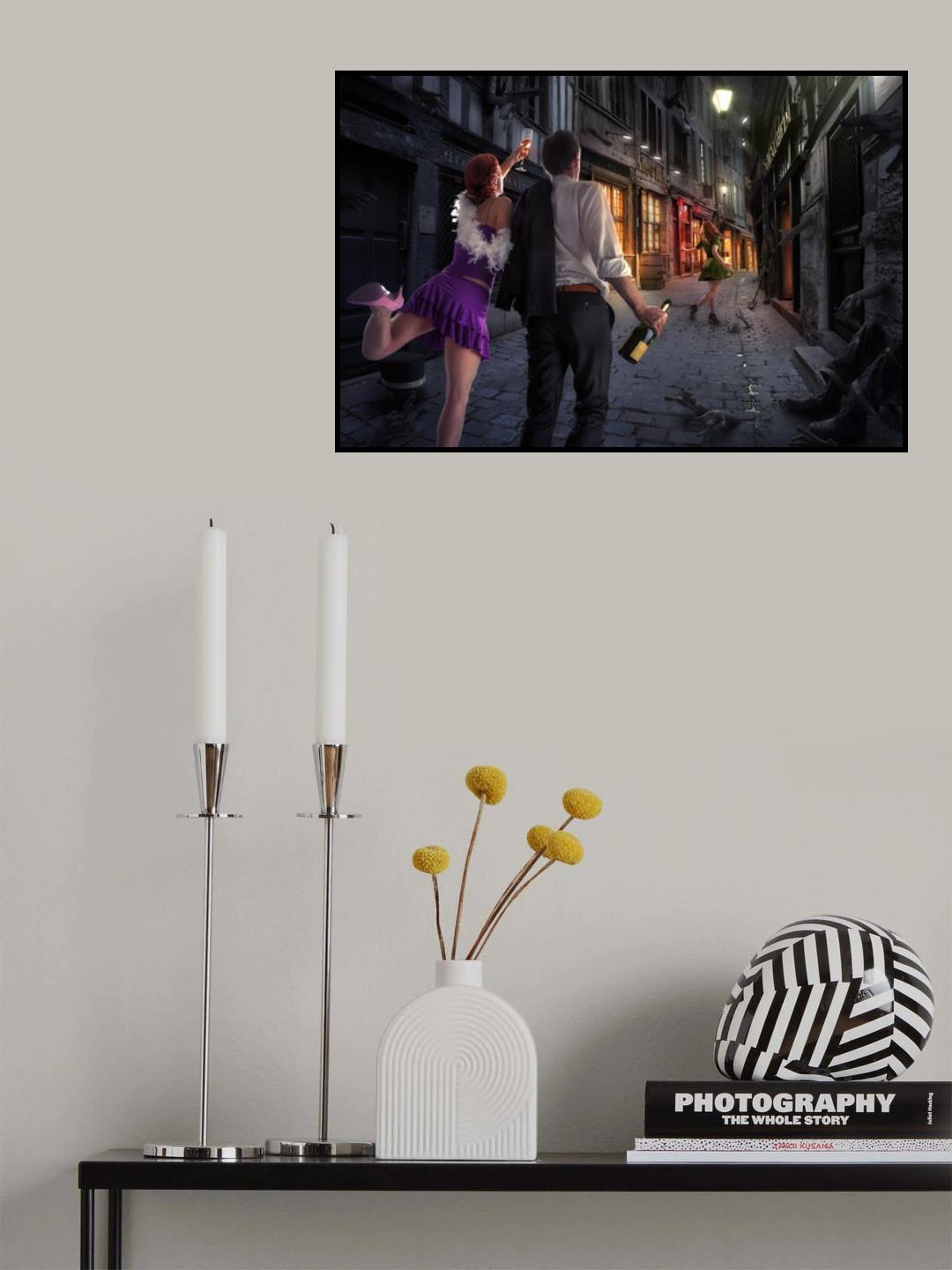 City Shadows Poster och Canvastavla