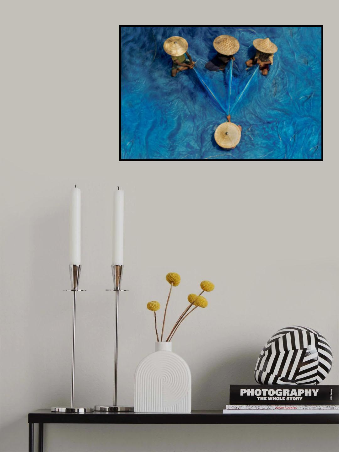 Fishing Net Poster och Canvastavla