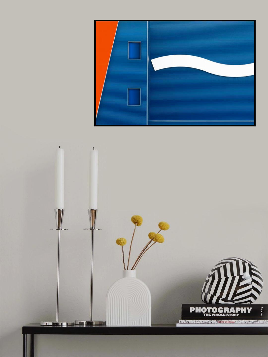 Urban Geometry Poster och Canvastavla