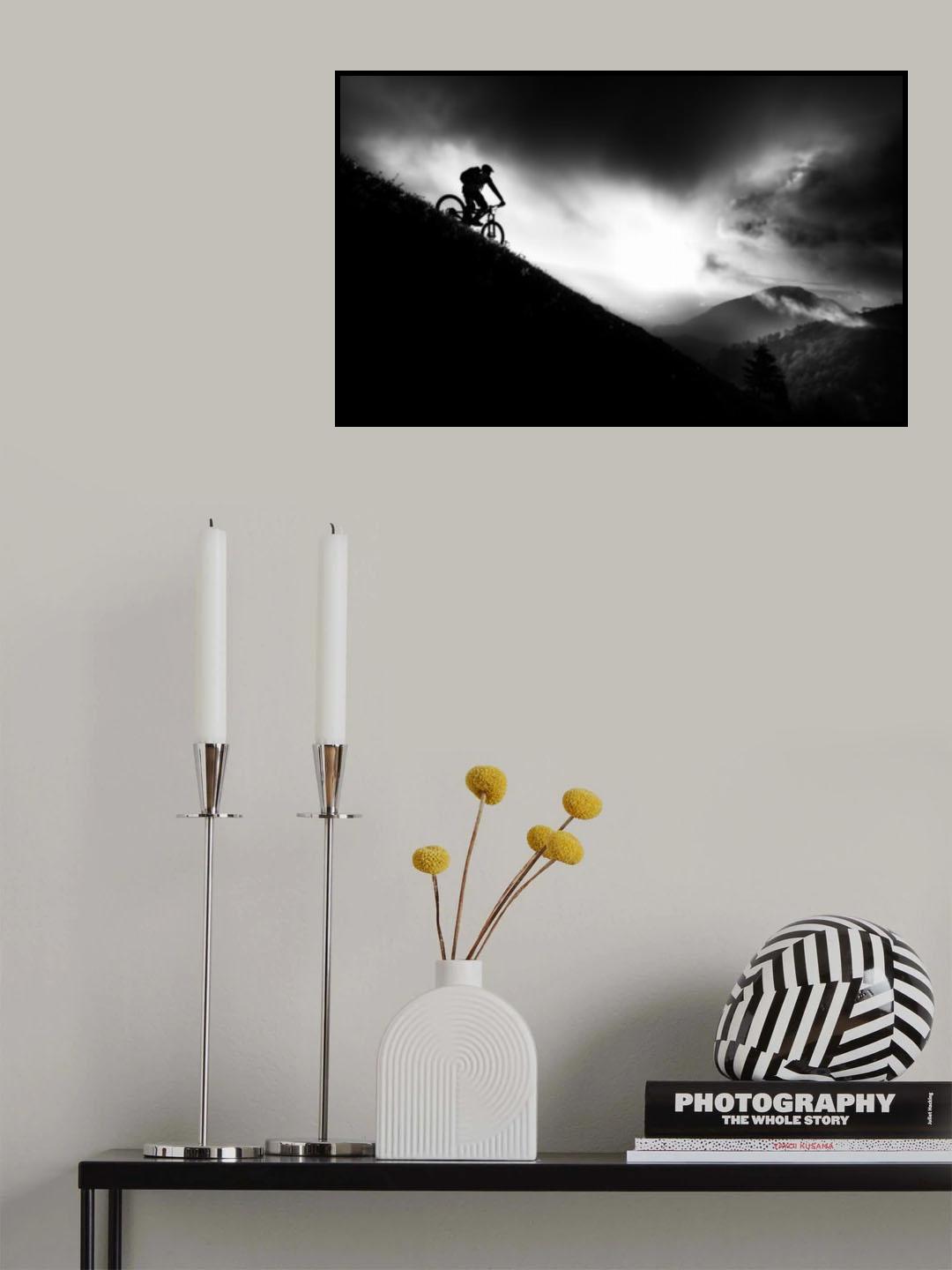 Sunrise ride Poster och Canvastavla