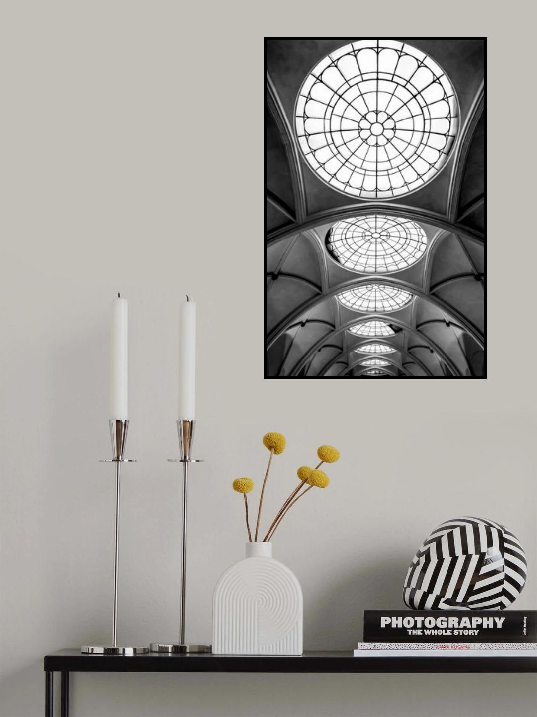 Roof domes Poster och Canvastavla