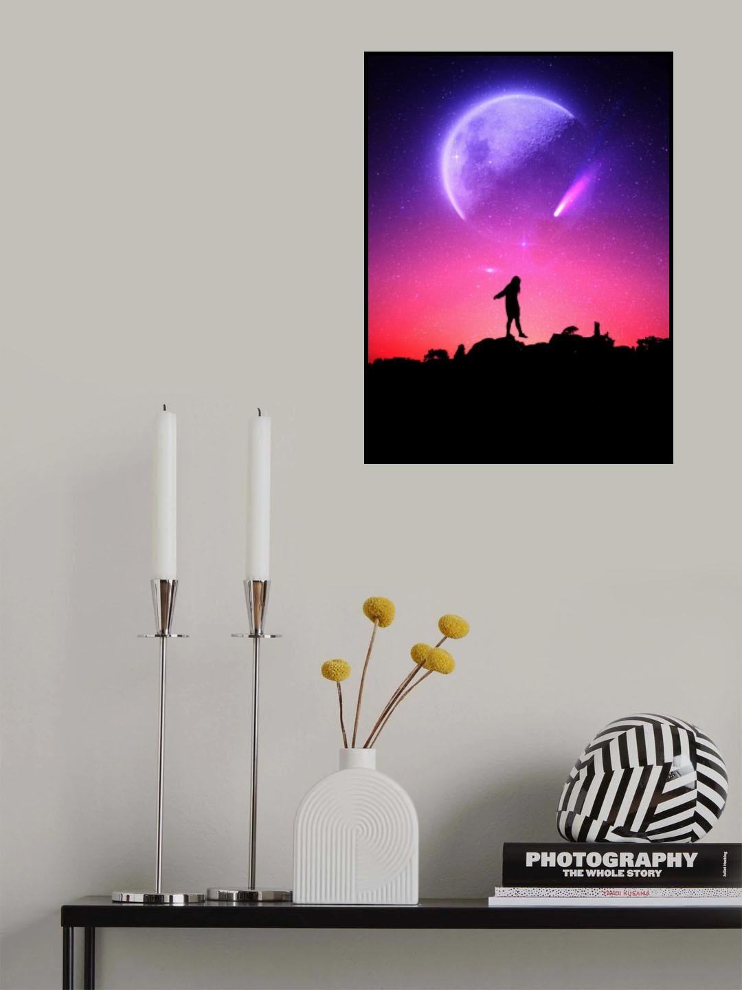 Fluoresce Poster och Canvastavla