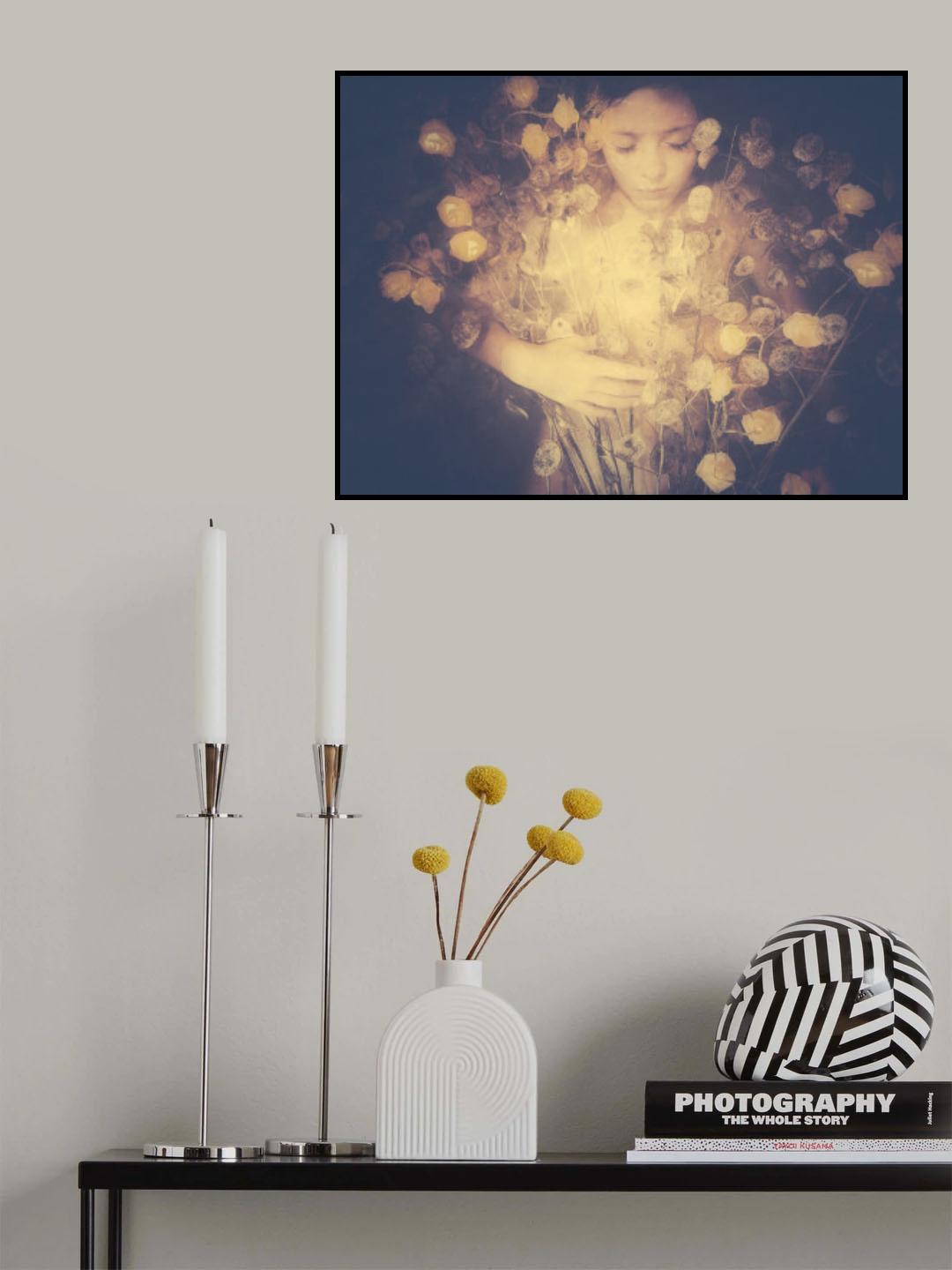 Golden All Hallows Eve Poster och Canvastavla