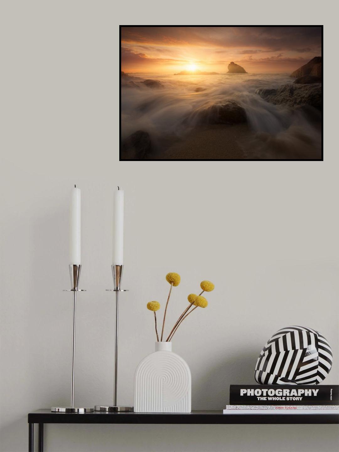 Glory sun Poster och Canvastavla