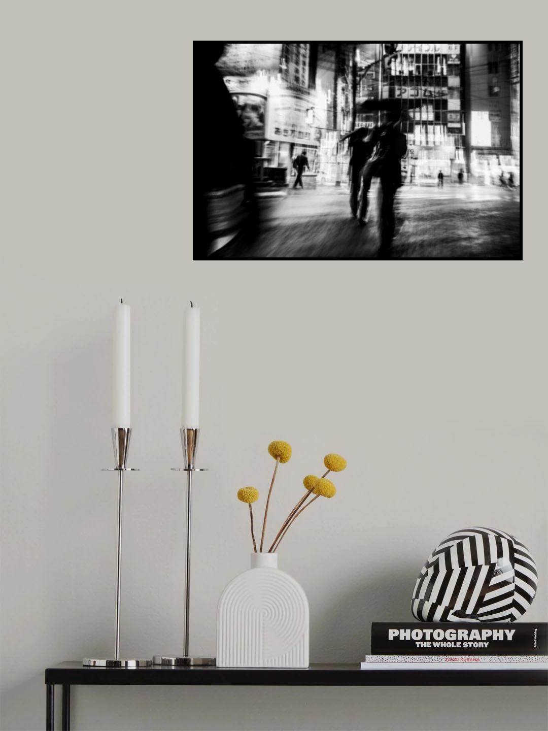 Rainy day Poster och Canvastavla
