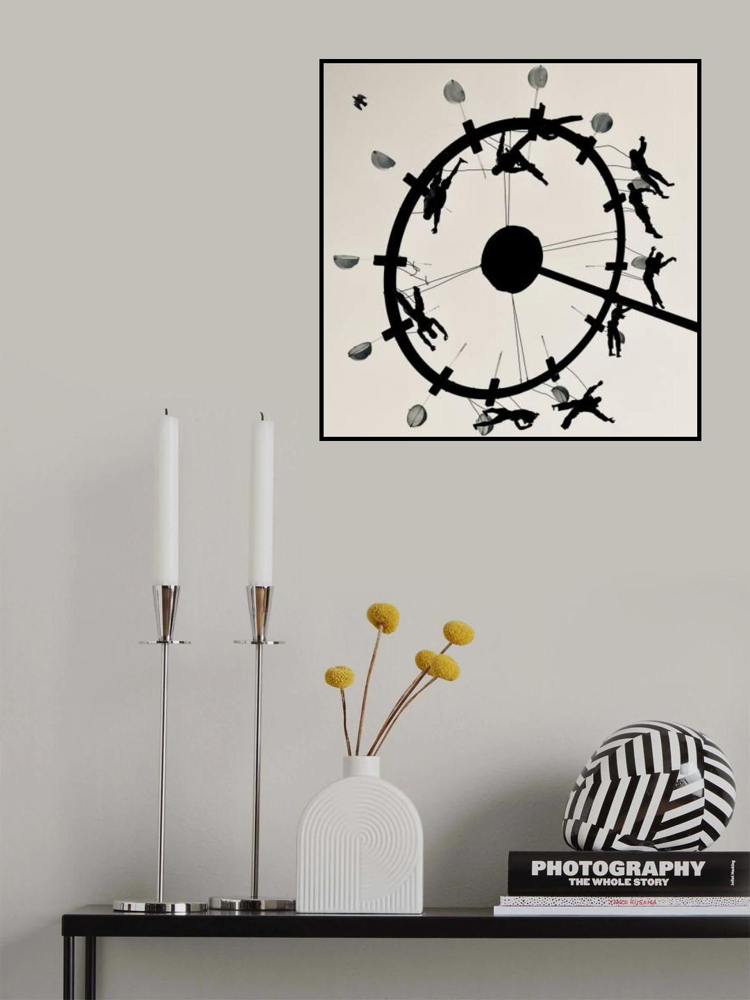 Falling, Fallen, Flying Poster och Canvastavla