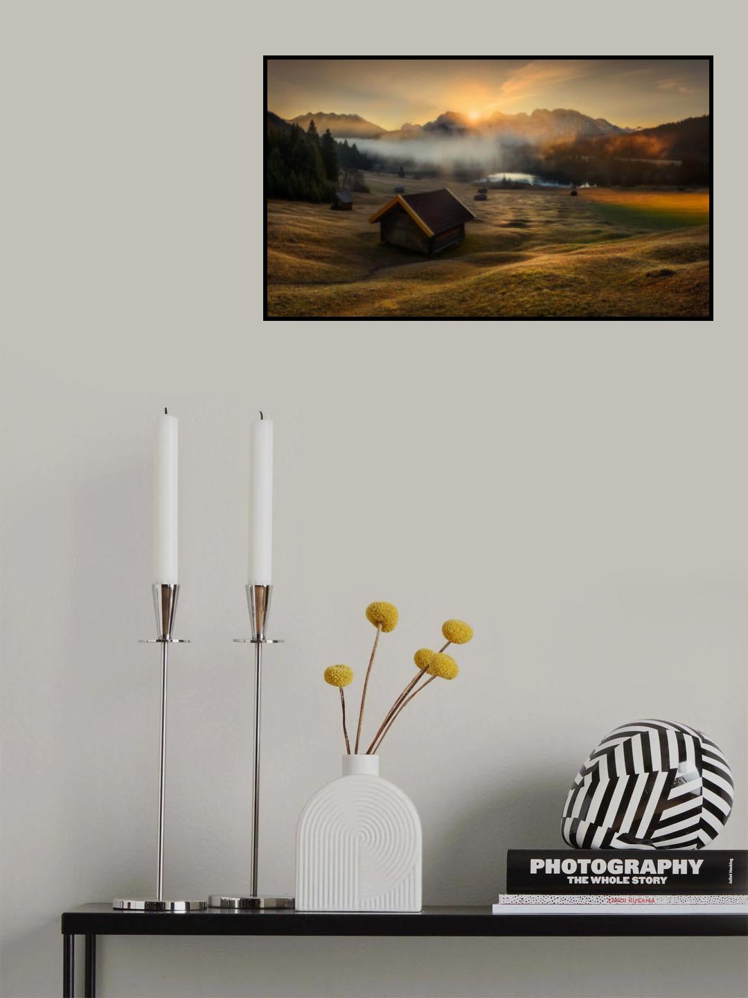 Bavarian morning Poster och Canvastavla