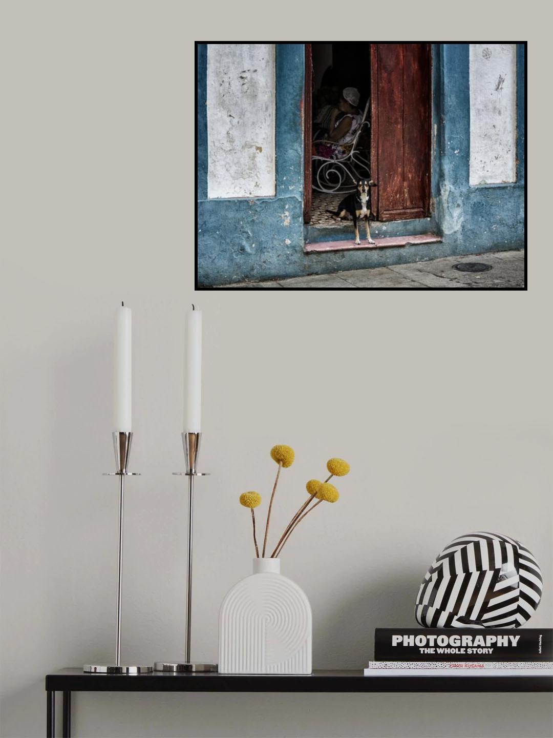 small guard dog Poster och Canvastavla