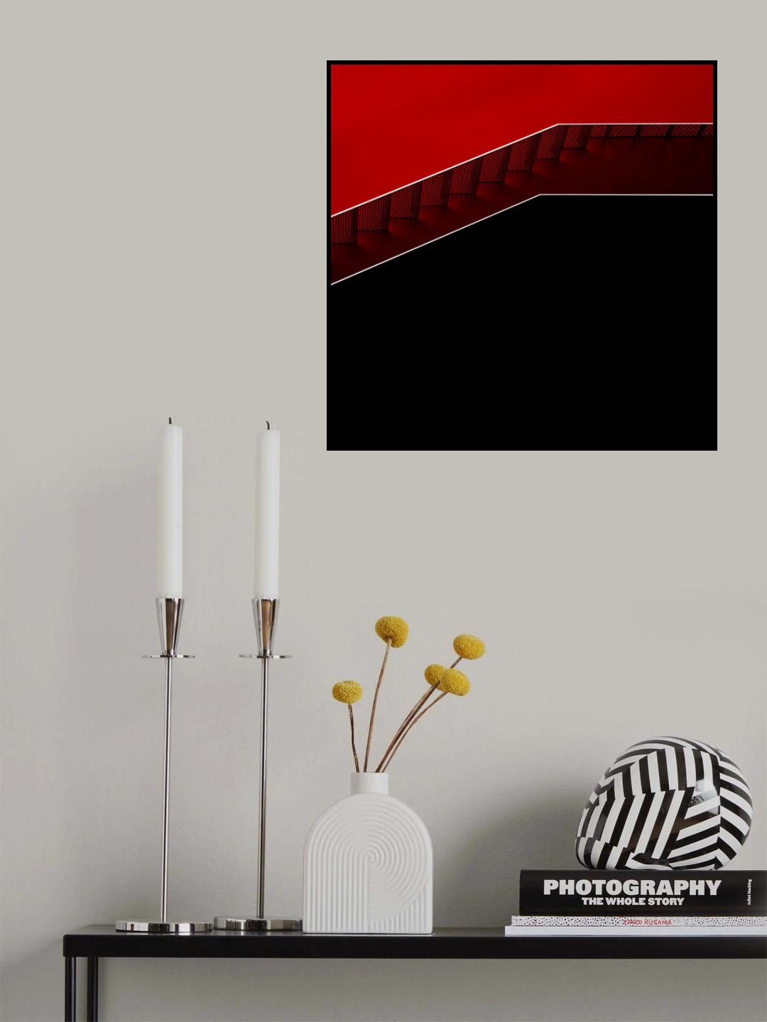 modern staircase Poster och Canvastavla