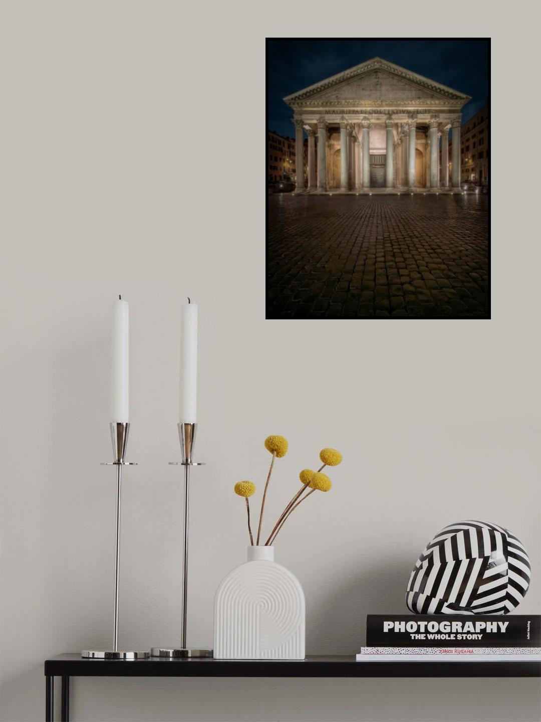 Roma - Pantheon Poster och Canvastavla