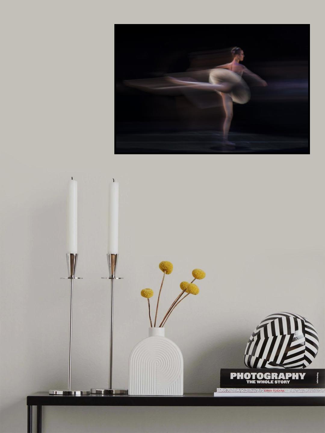 Ballerina Poster och Canvastavla