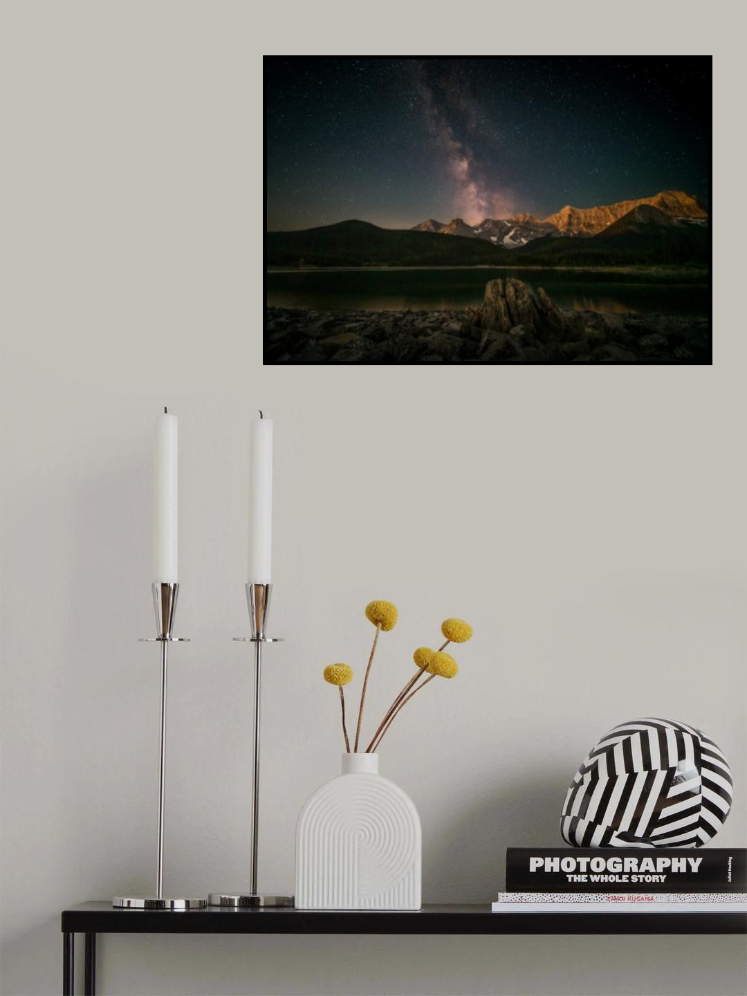 A starry night Poster och Canvastavla