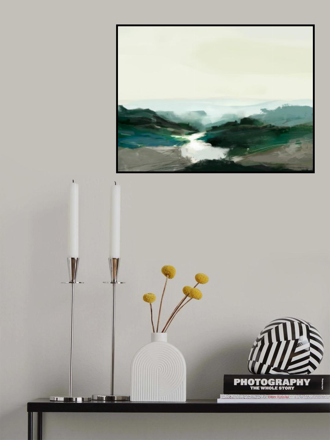 Highland View Poster och Canvastavla