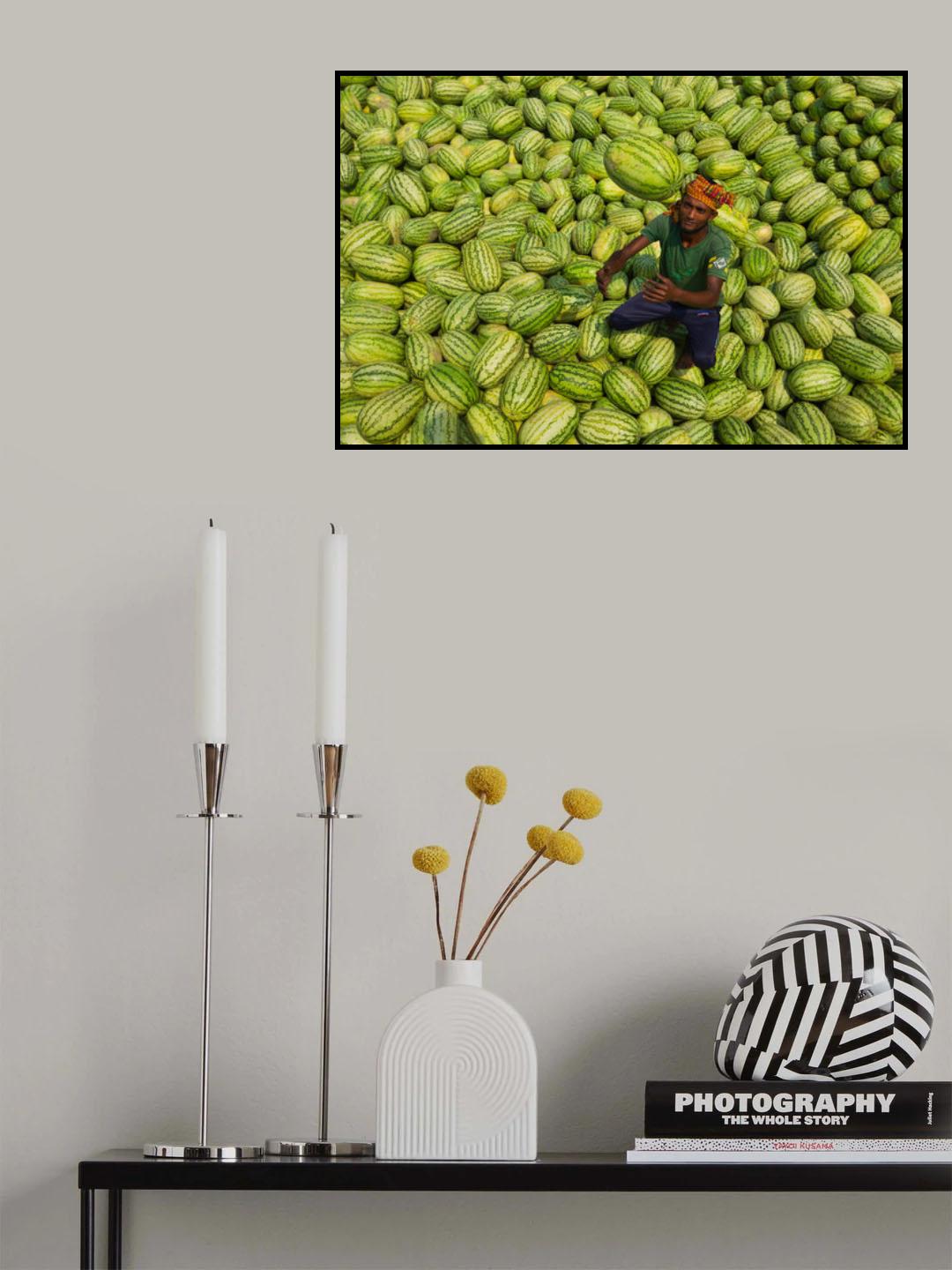 Watermelons worker Poster och Canvastavla