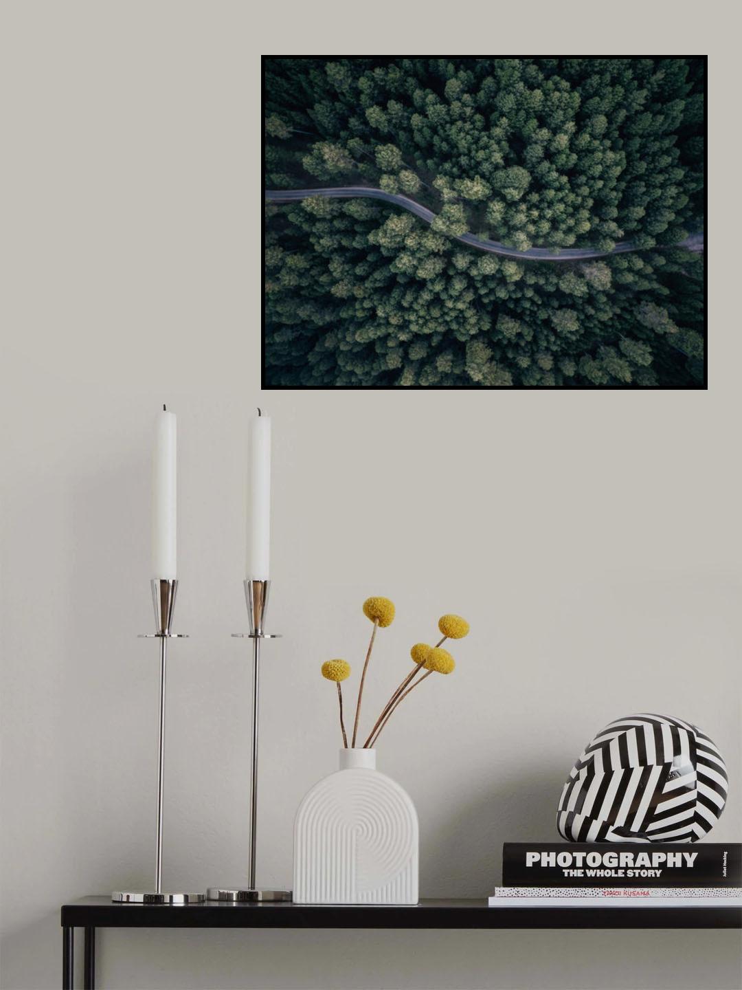 From above Poster och Canvastavla