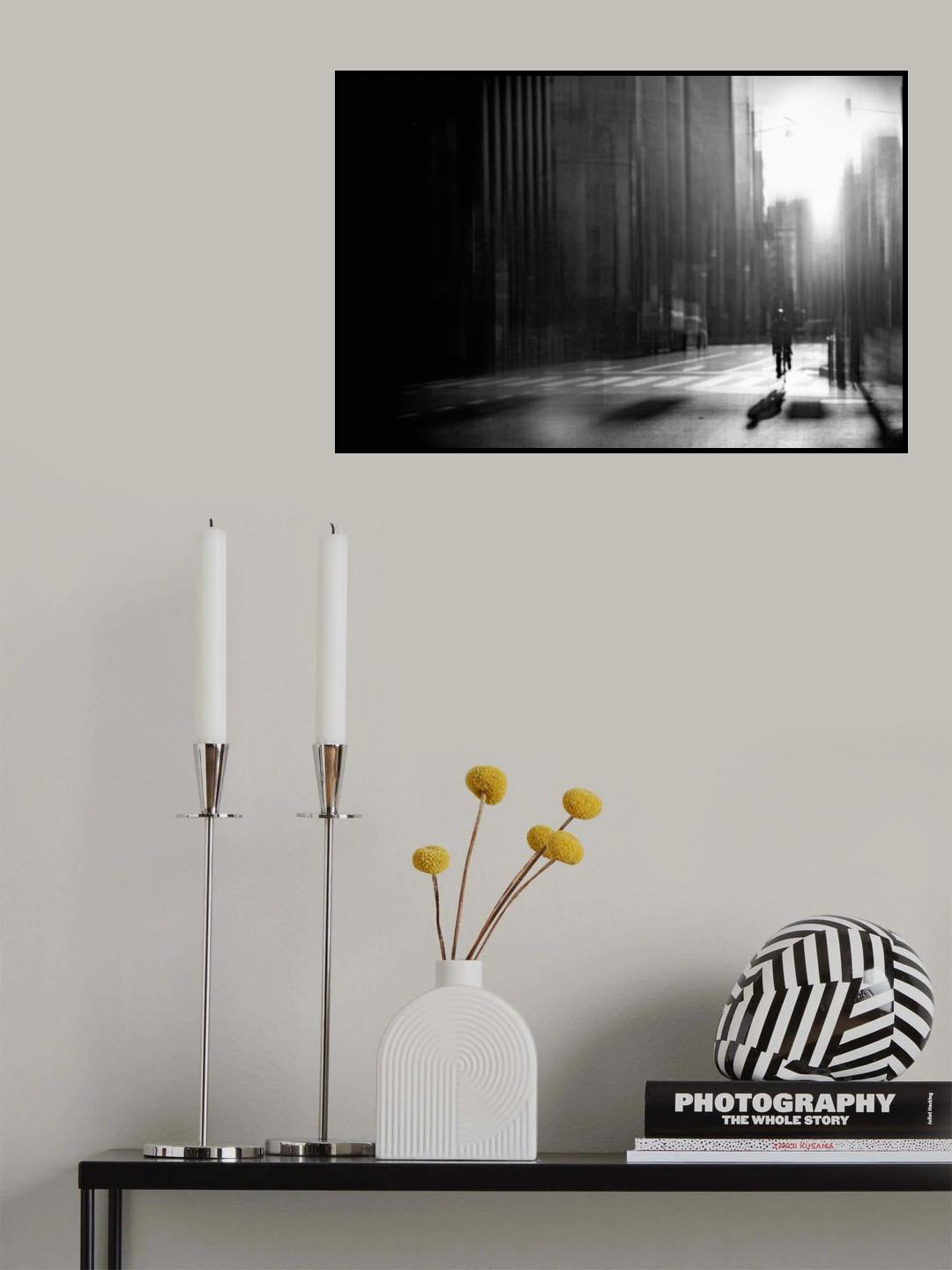 street, a quiet morning Poster och Canvastavla