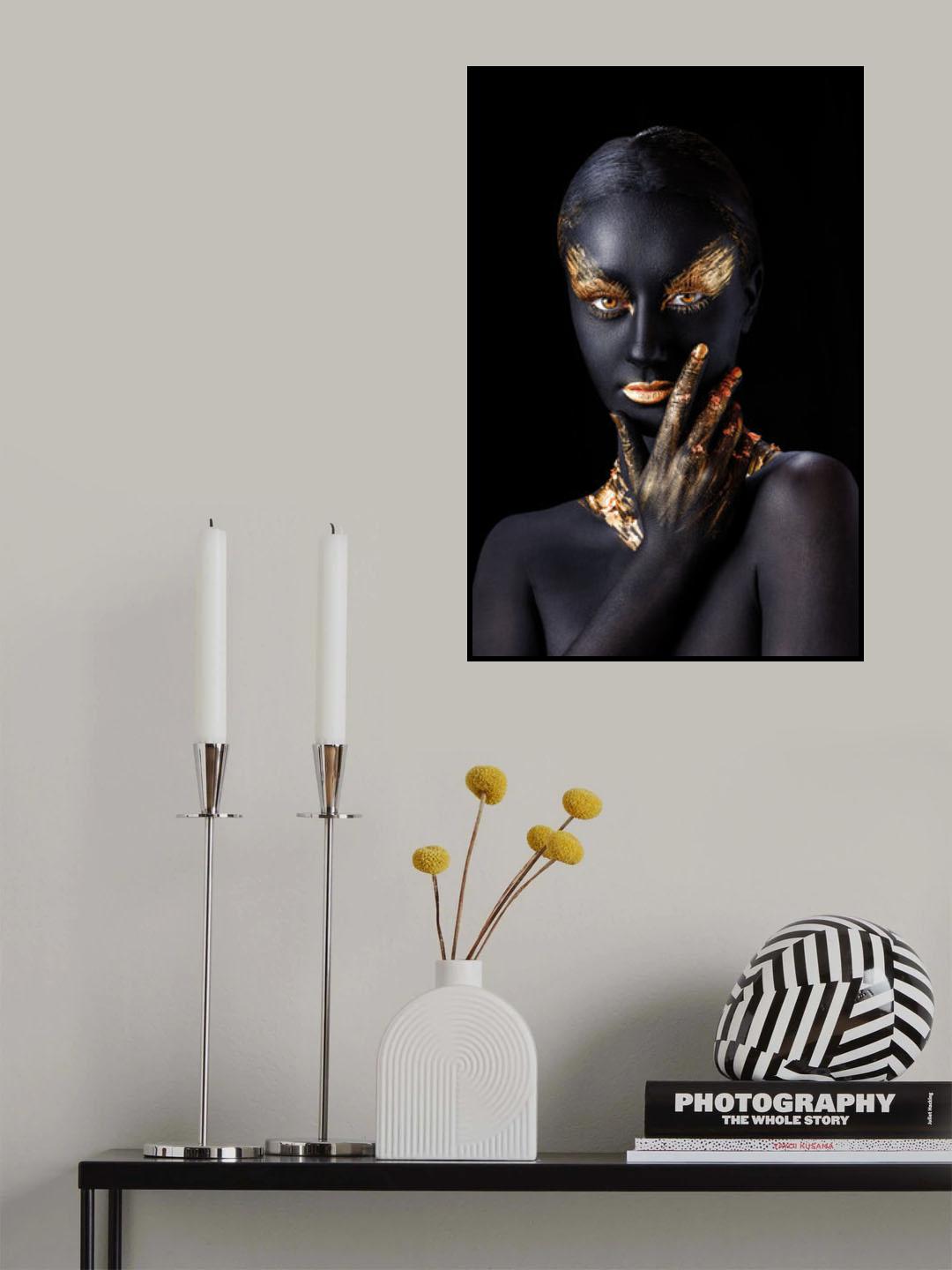 Black Gold Poster och Canvastavla
