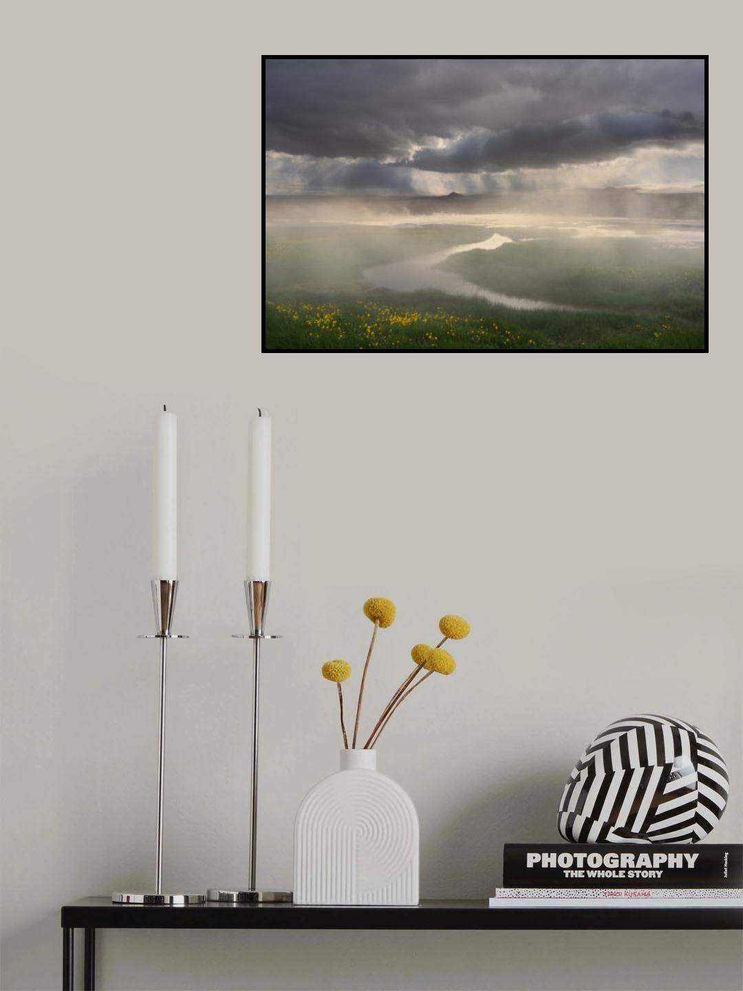 Flowers in the Dream Poster och Canvastavla