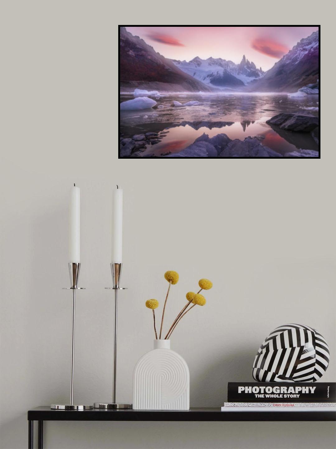 Cerro Torre after Sunset Poster och Canvastavla