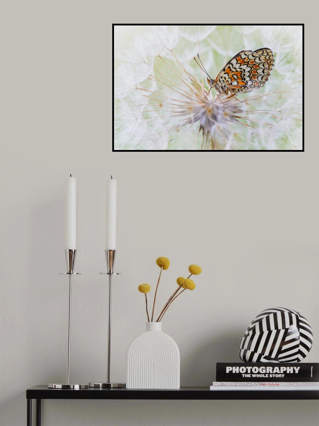 white cloud Poster och Canvastavla