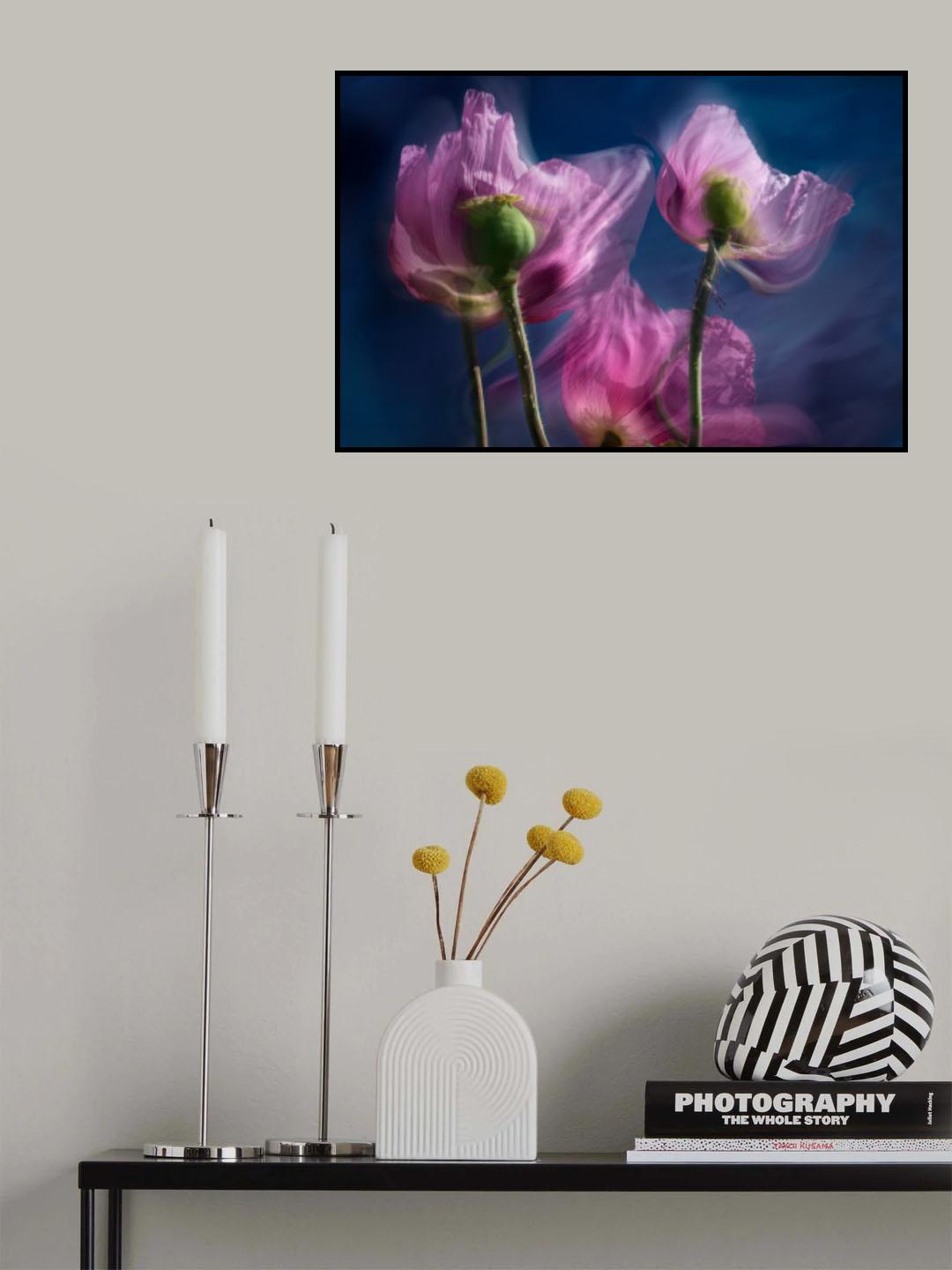 Poppies by the wayside Poster och Canvastavla
