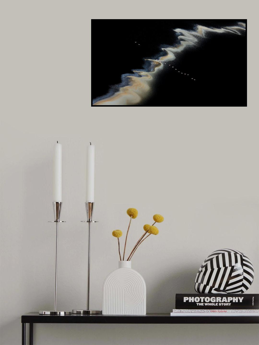 Magadi Lake Poster och Canvastavla