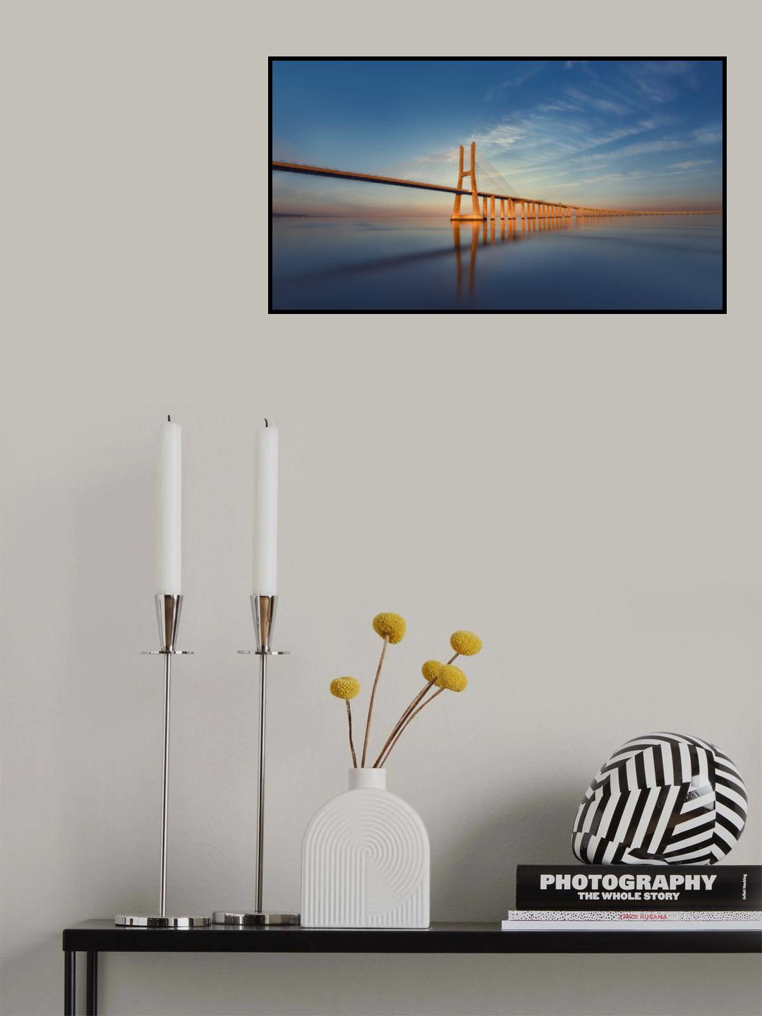 Bridge to infinity II Poster och Canvastavla
