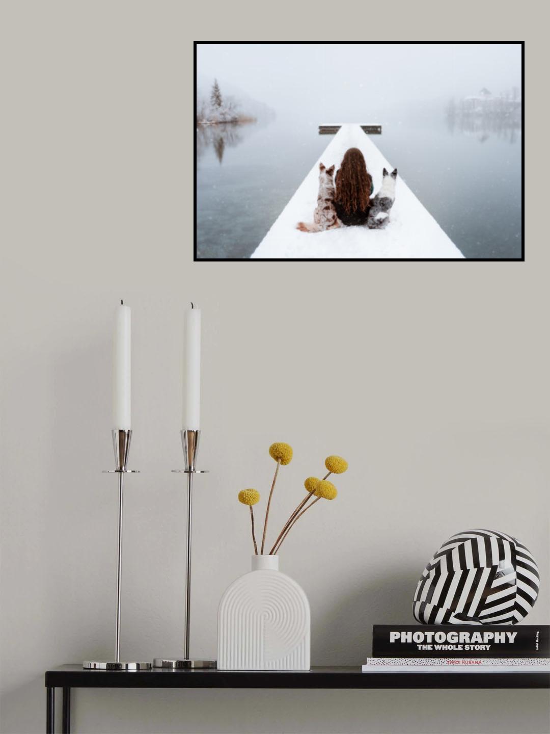 Silence Poster och Canvastavla